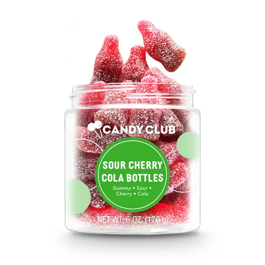 Sour Cherry Cola Bottle Gummies