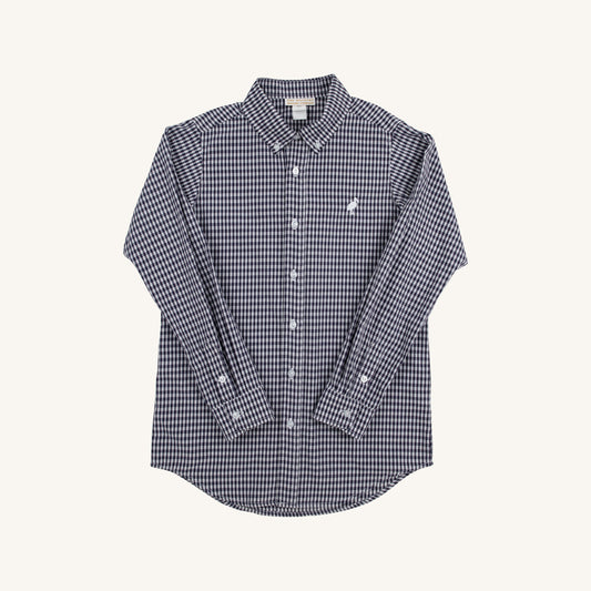 Beaufort Bonnet Navy Grove Dean's List Dress Shirt