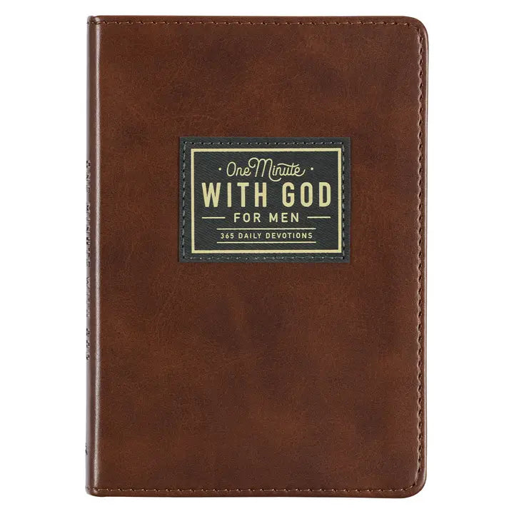 One Minute With God for Men Devotional Book