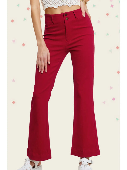 Flare Jeans in Passion by La Miel