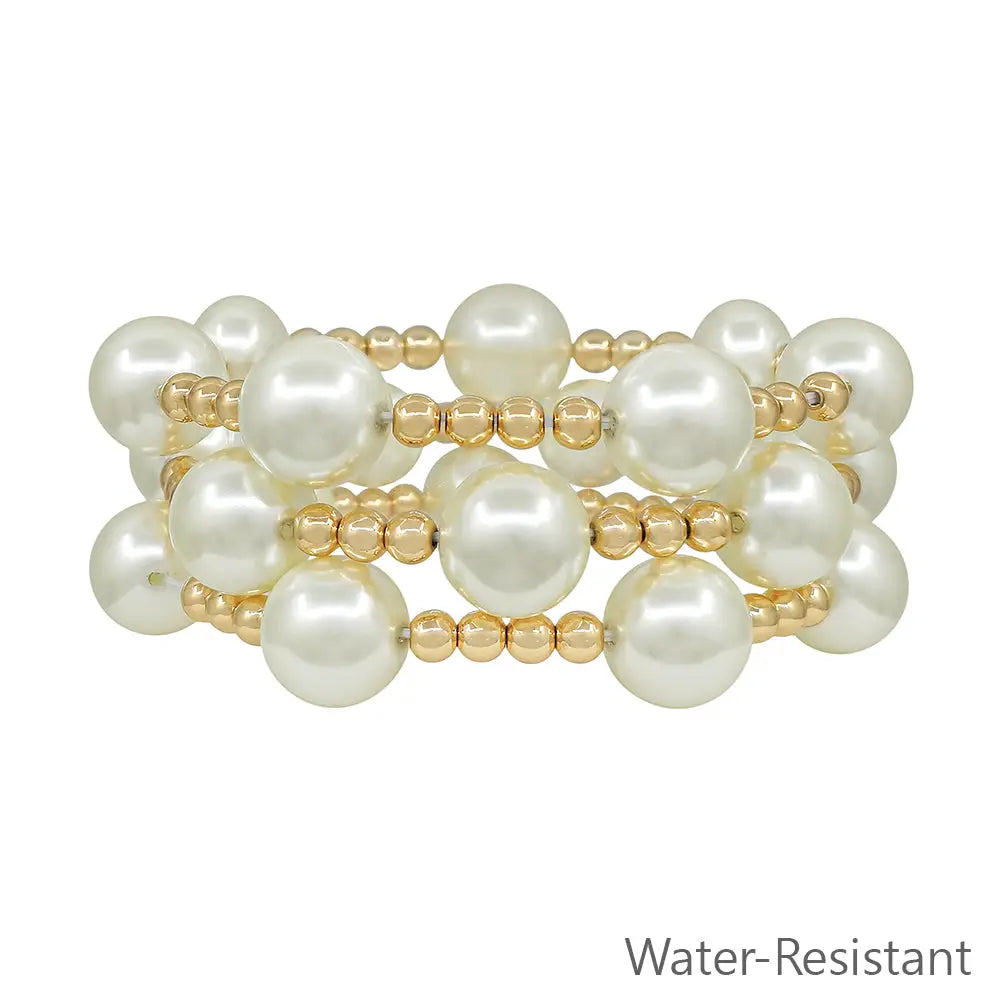 Pearl Blessing Bracelets 3pc