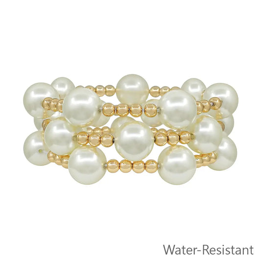 Pearl Blessing Bracelets 3pc