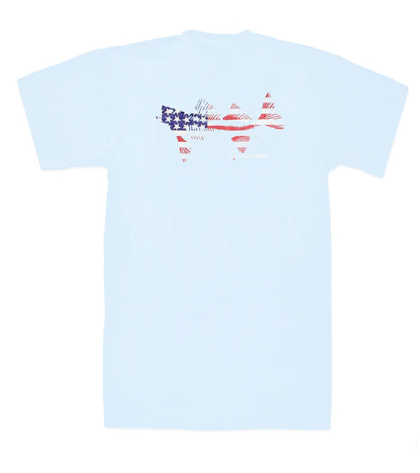 Coastal Cotton Flag SS Tee Youth