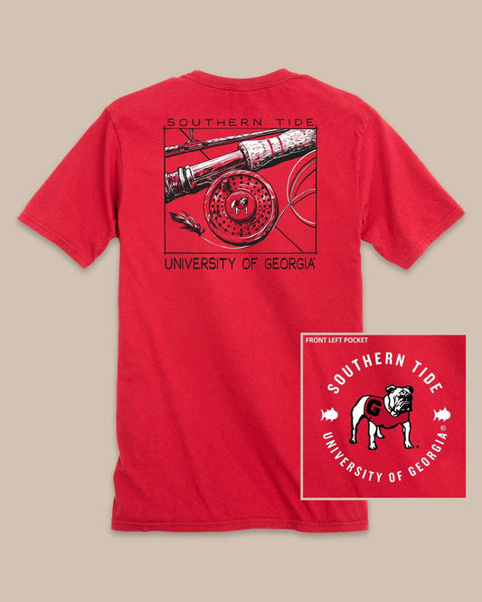 Southern Tide Georgia Bulldogs Gameday Fly Reel T-Shirt