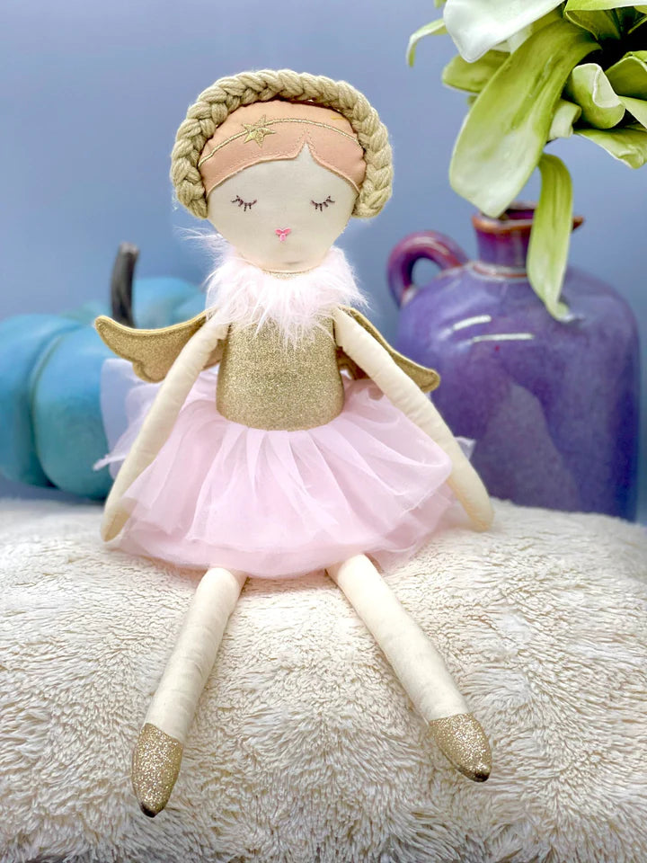 Gold Ballerina Doll