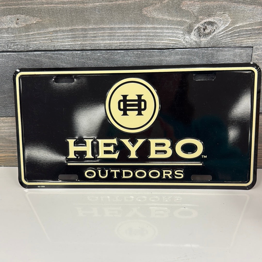 Heybo License Plate