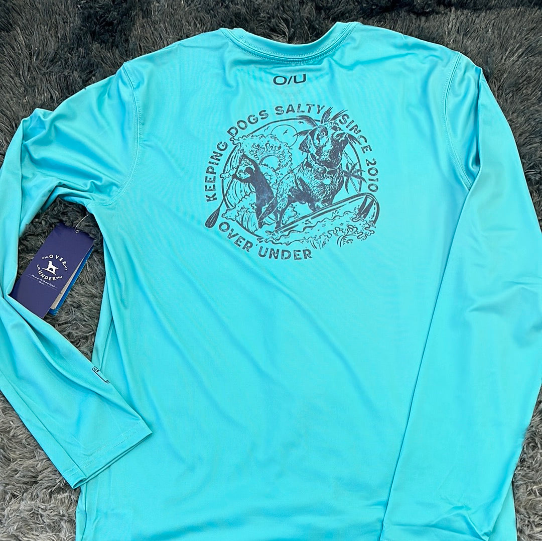 Over Under Youth Tidal Salty Surf Dog L/S