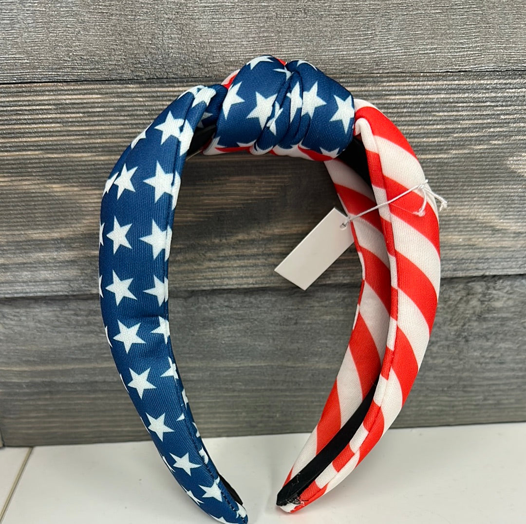 American Flag Headband