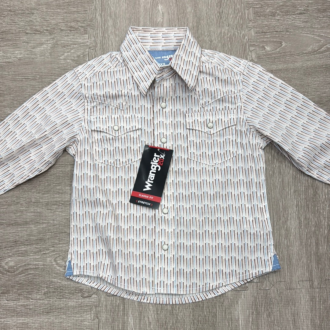 Wrangler Button Up for Boys