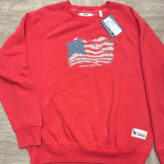 Southern Fried Cotton American Flag Sweatshirt