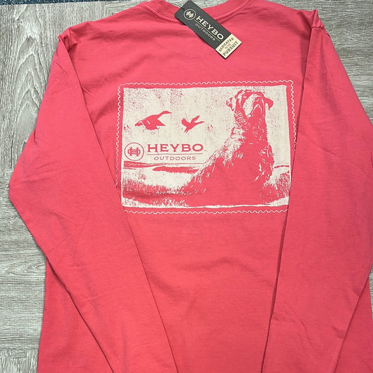 Heybo Weathered Lab Stamp LS Tee