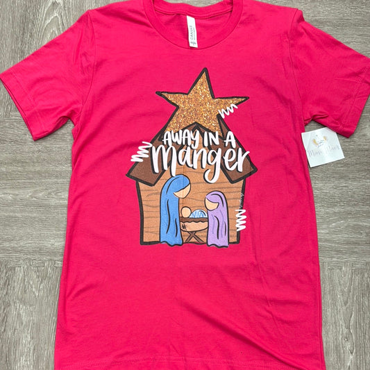 Away in a Manger Tee