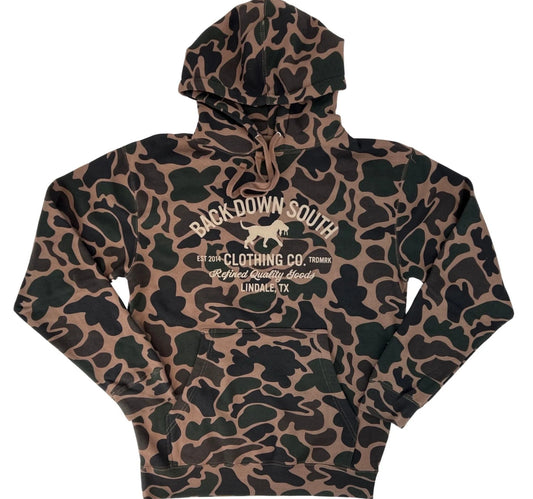 Back Down South Old School Camo Hoodie