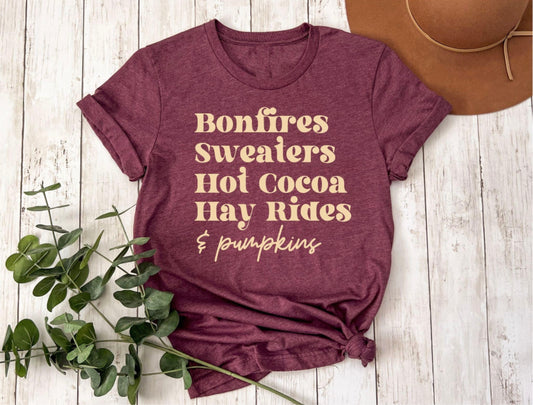 All the things we love about Fall Tee