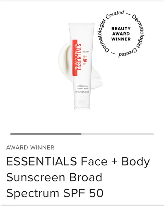 Rodan & Fields Sunscreen