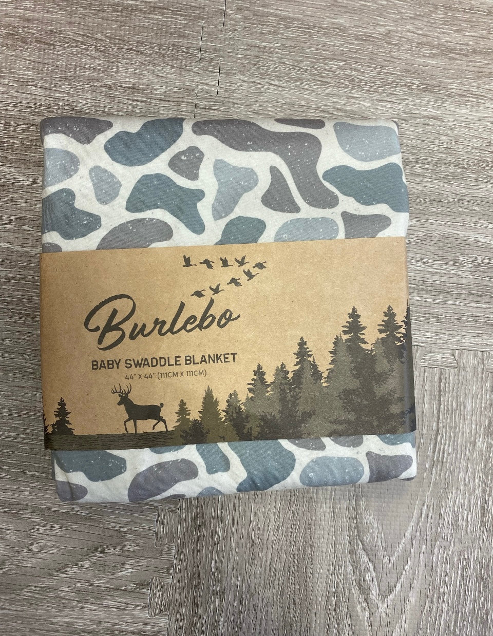 Burlebo Classic Deer Swaddle Blanket