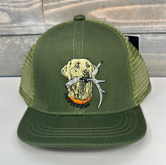 Properly Tied Trucker Hat Antler Lab