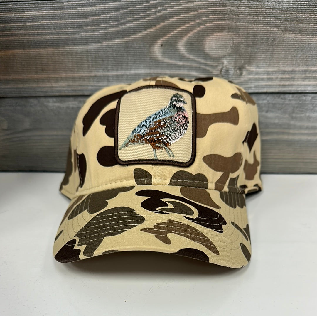 Heybo Embroidered Quail Patch Hat