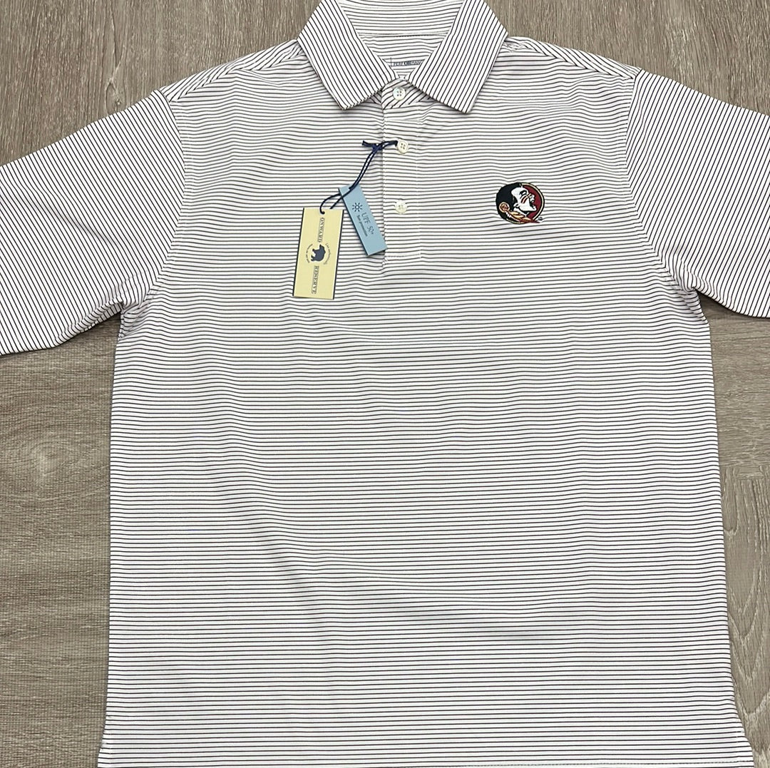 Onward Reserve Birdie Stripe FSU Polo