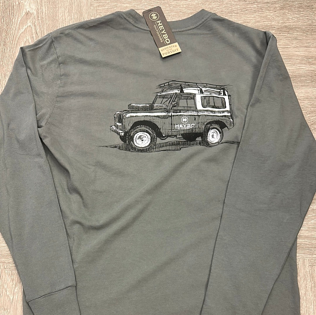 HEYBO Vintage Off-road LS TEE