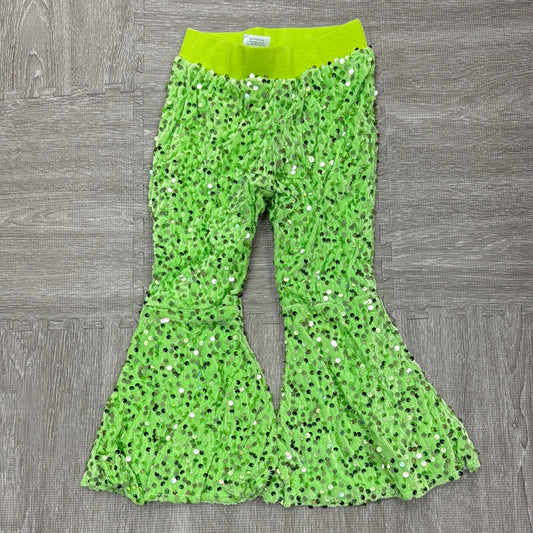 Girl’s Green Sequin Pants