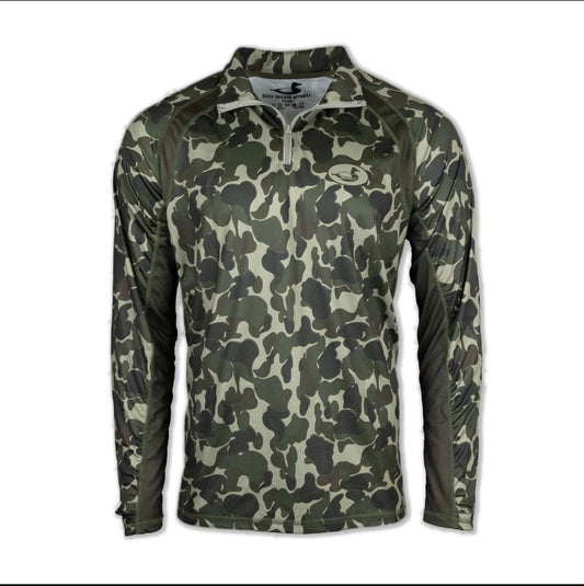 Dixie Decoy Timber Frogskin Camo 1/4 Zip