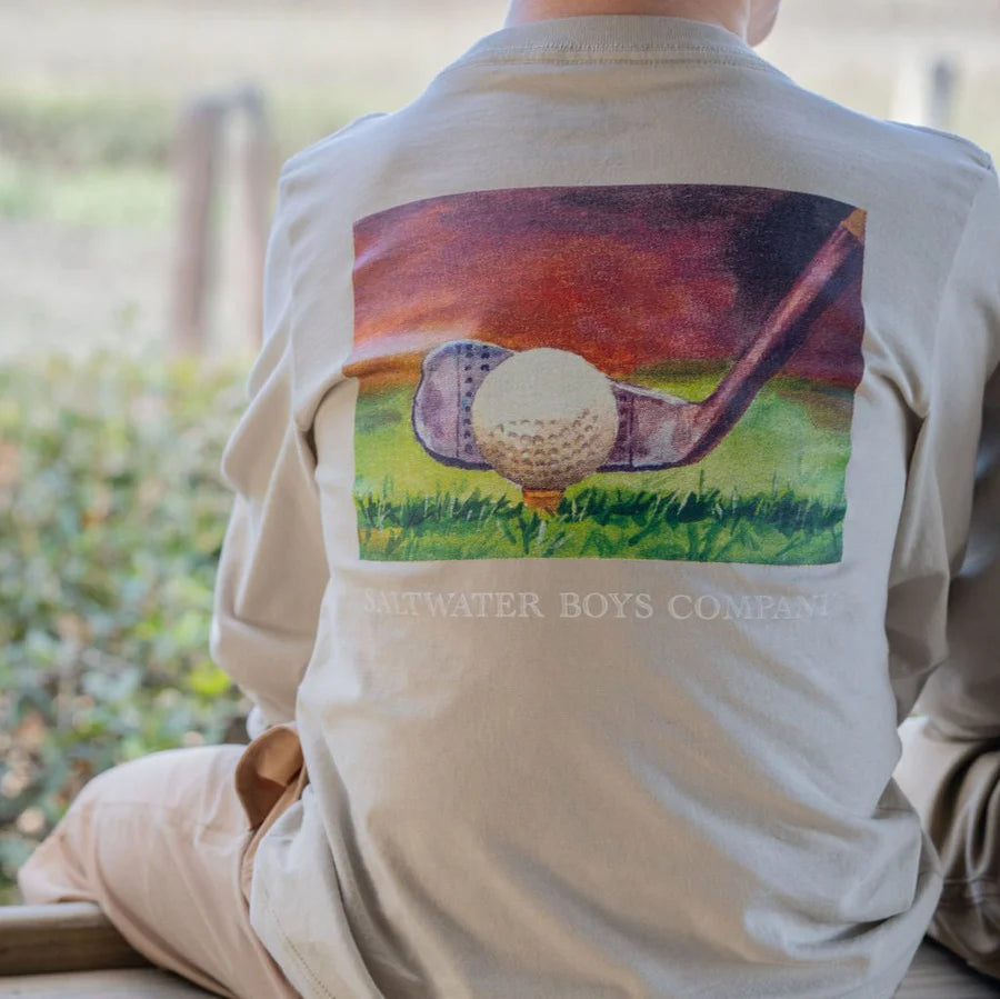 Saltwater Boys Golf Ball SS Tee