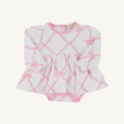 Beaufort Bonnet Belle Meade Bow Diaper Dress