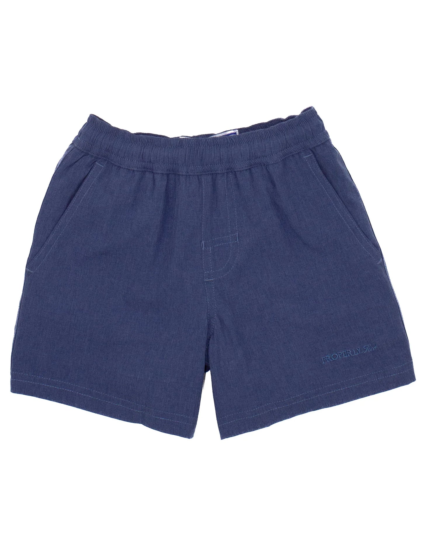 Properly Tied Boy's Ace Navy Shorts