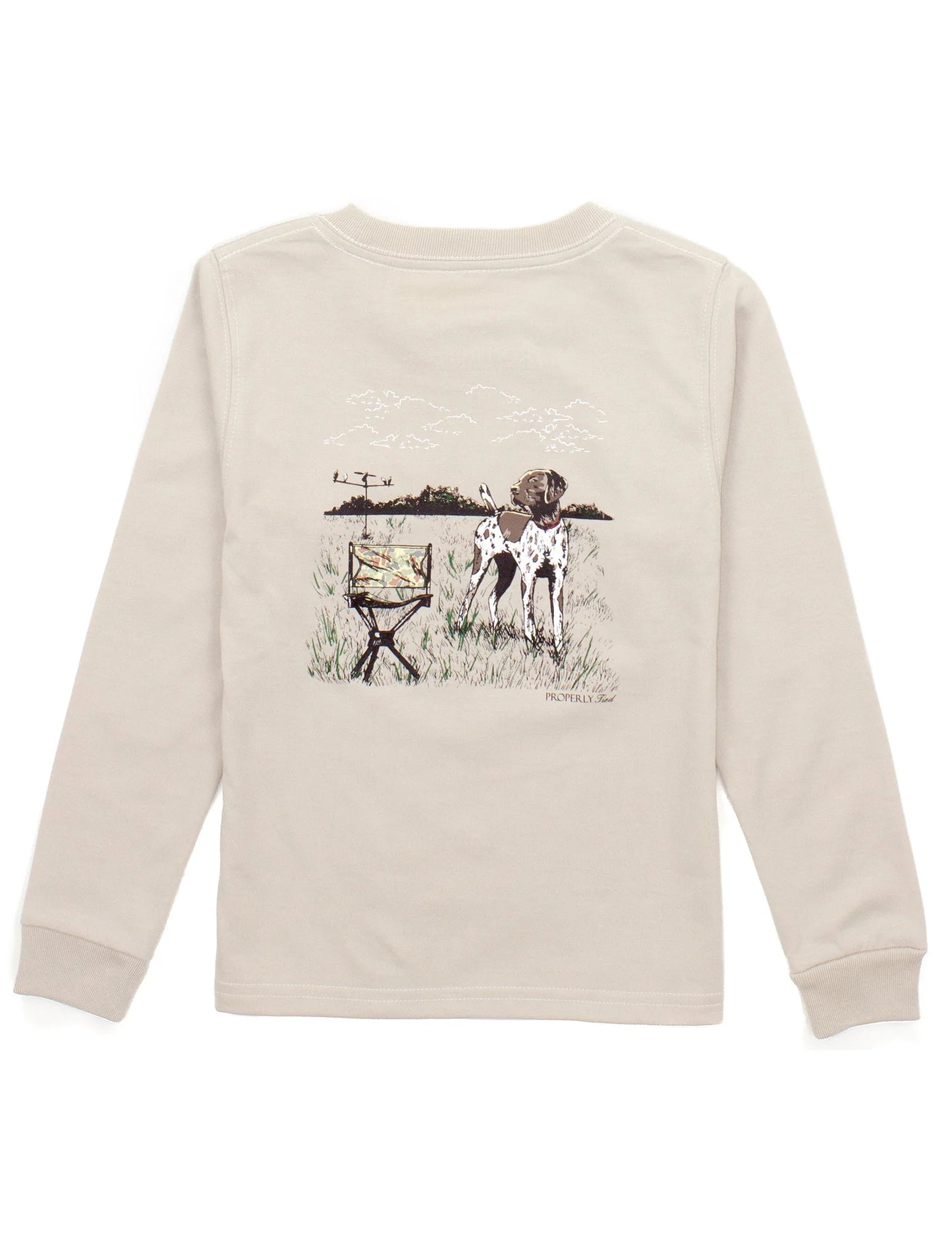 Properly Tied Dove Hunt L/S Tee