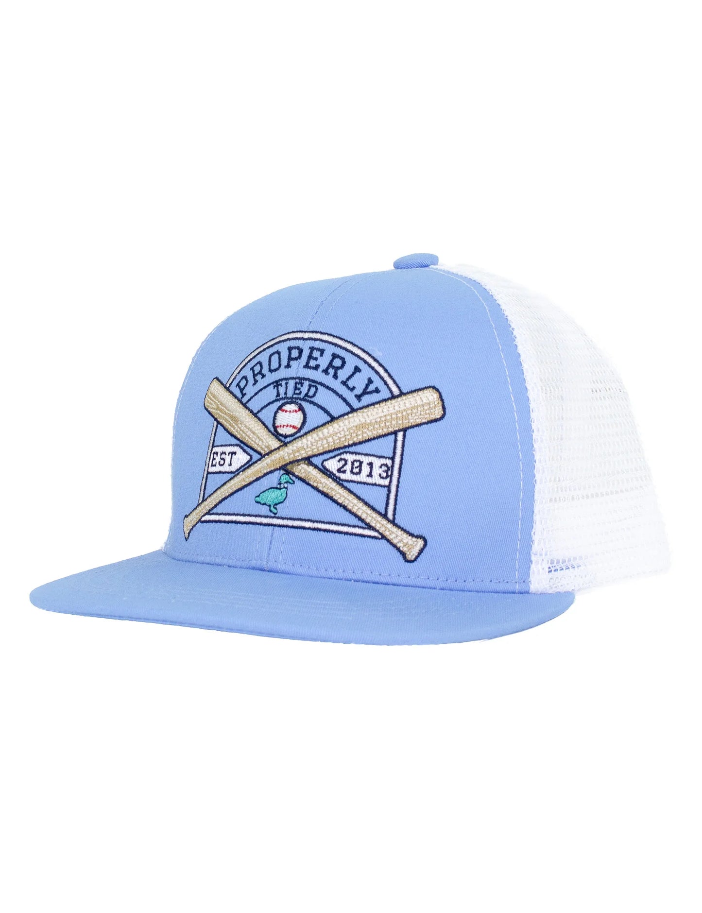 Properly Tied Baseball Shield Hat