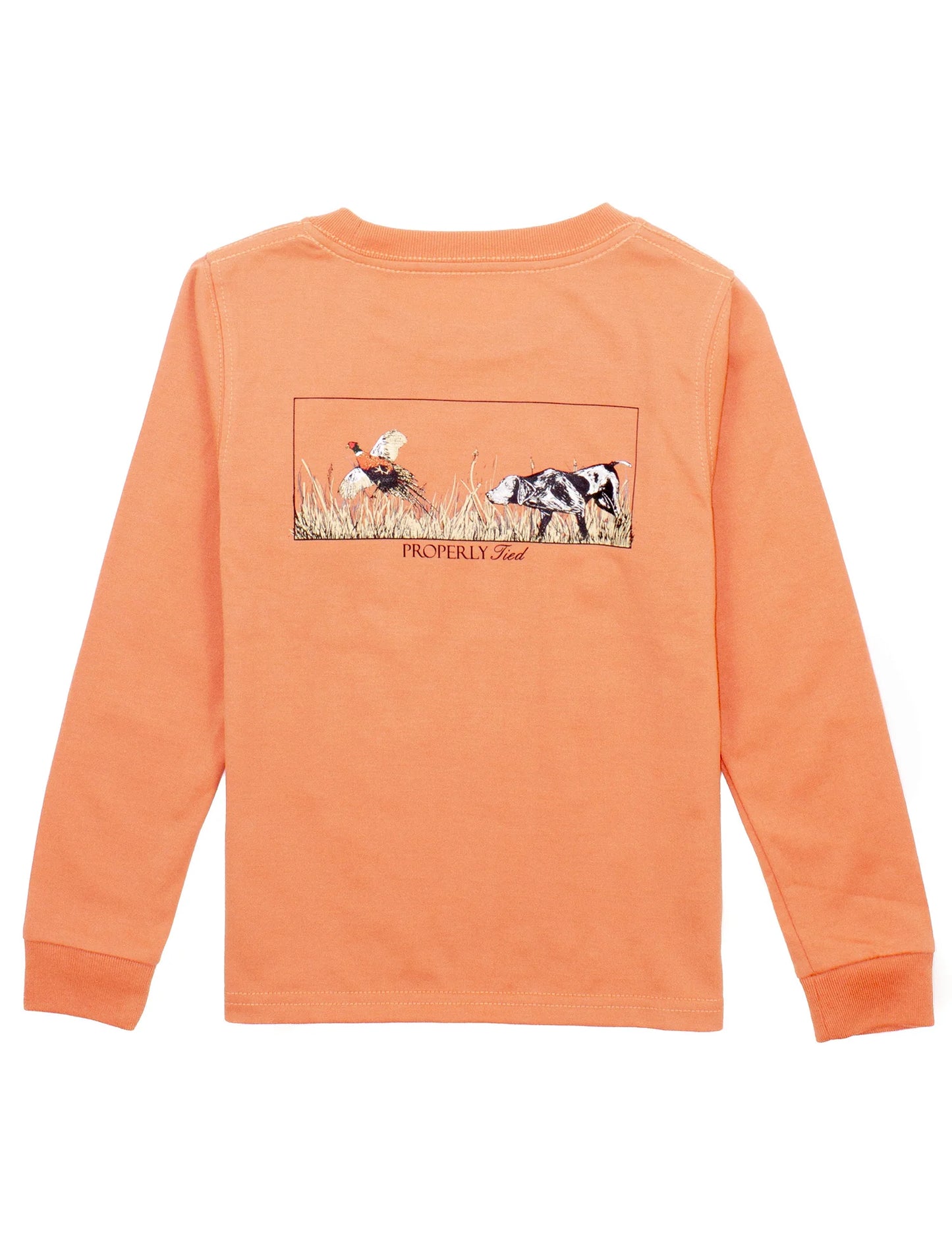 Properly Tied Boys on The Hunt L/S Tee