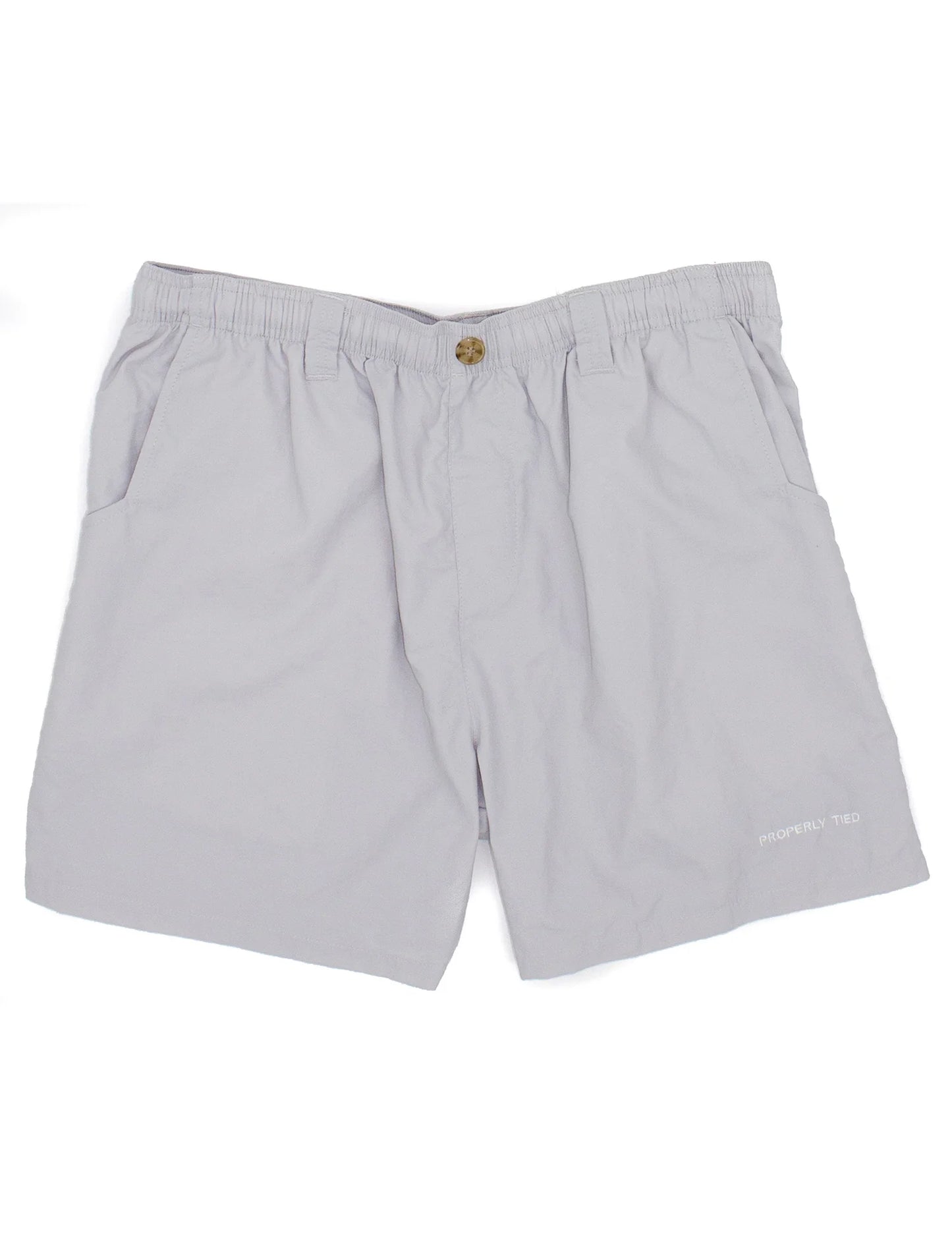 Properly Tied Mallard Lt Grey Shorts