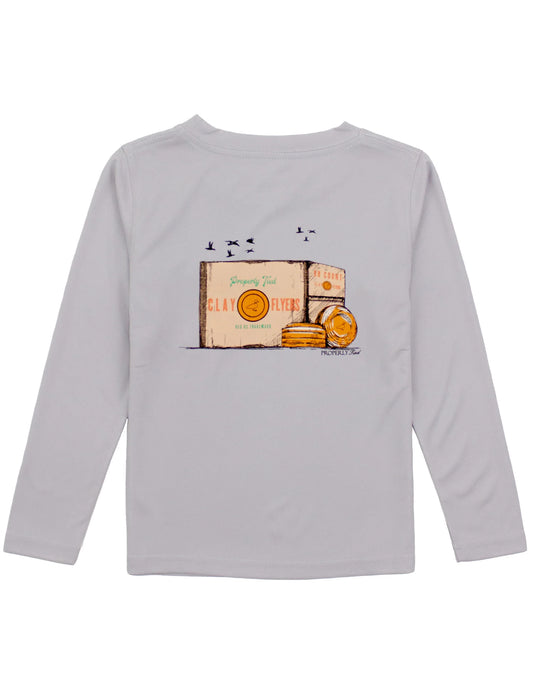 Properly Tied Clay Day LS Performance Tee