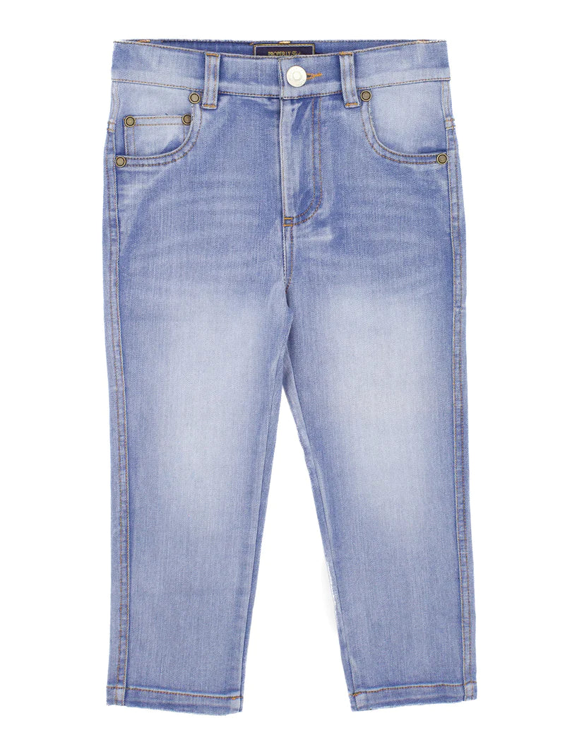 Properly Tied Boys Light Wash Jeans