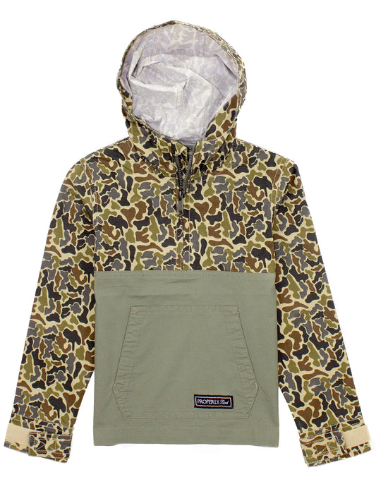 Properly Tied Ridge Anorak Vintage Camo