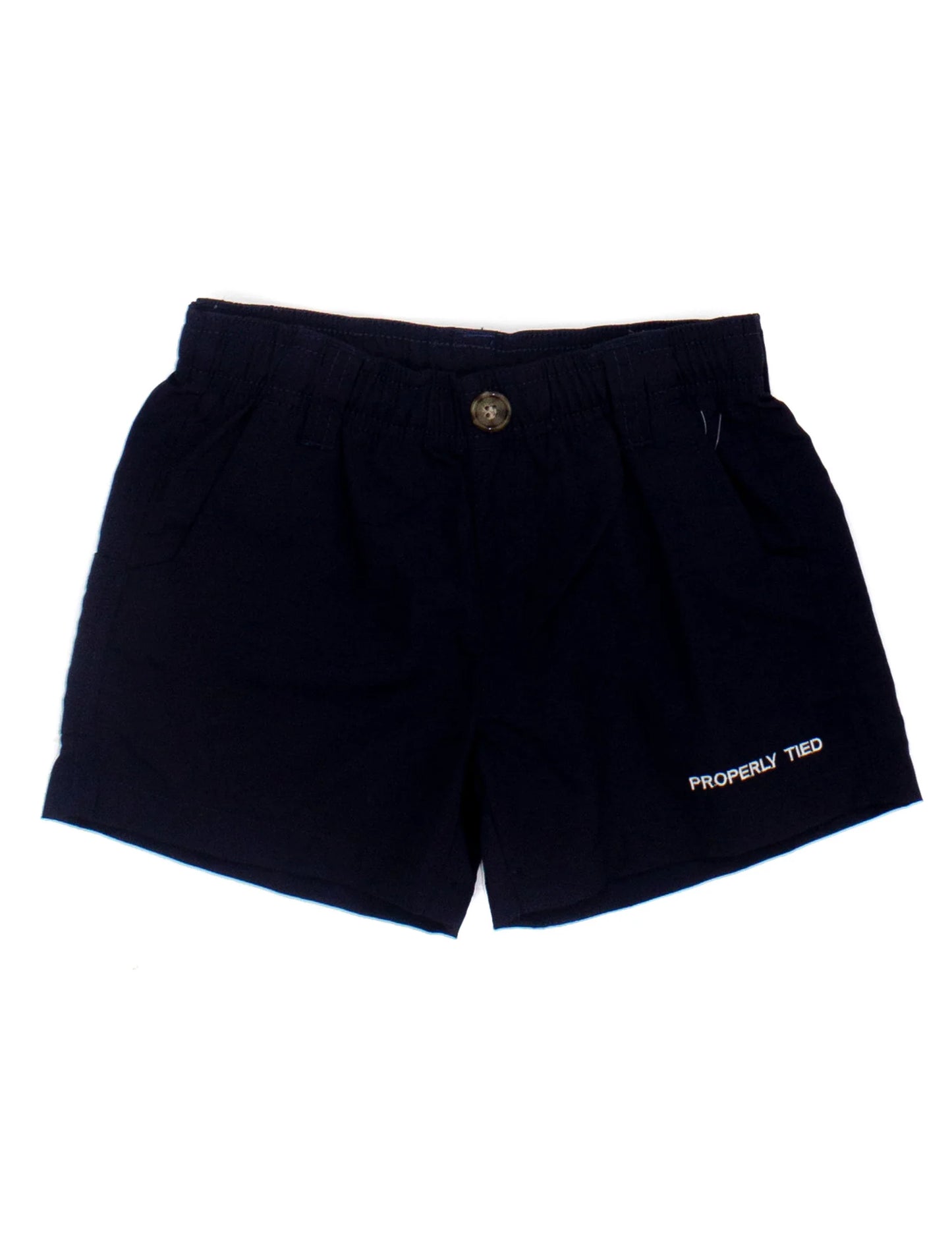 Properly Tied Mallard Shorts Navy Boys