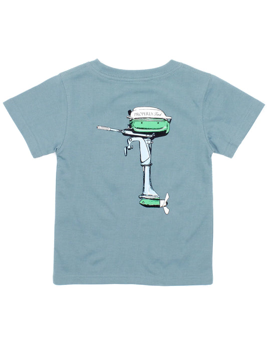 Properly Tied Boat Motor SS Tee