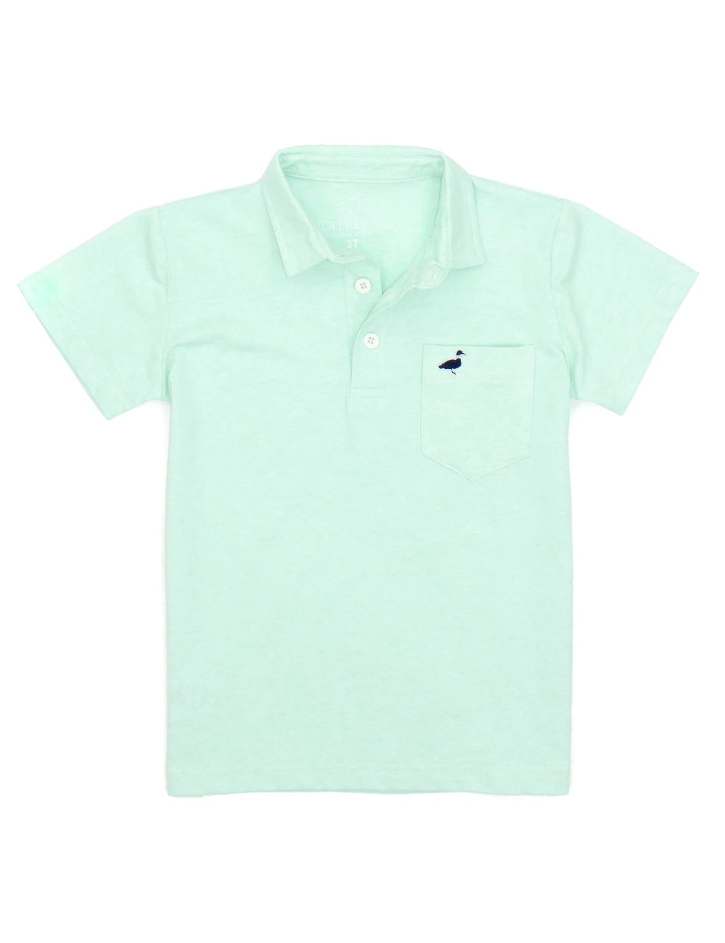 Properly Tied Harrison Polo Seafoam