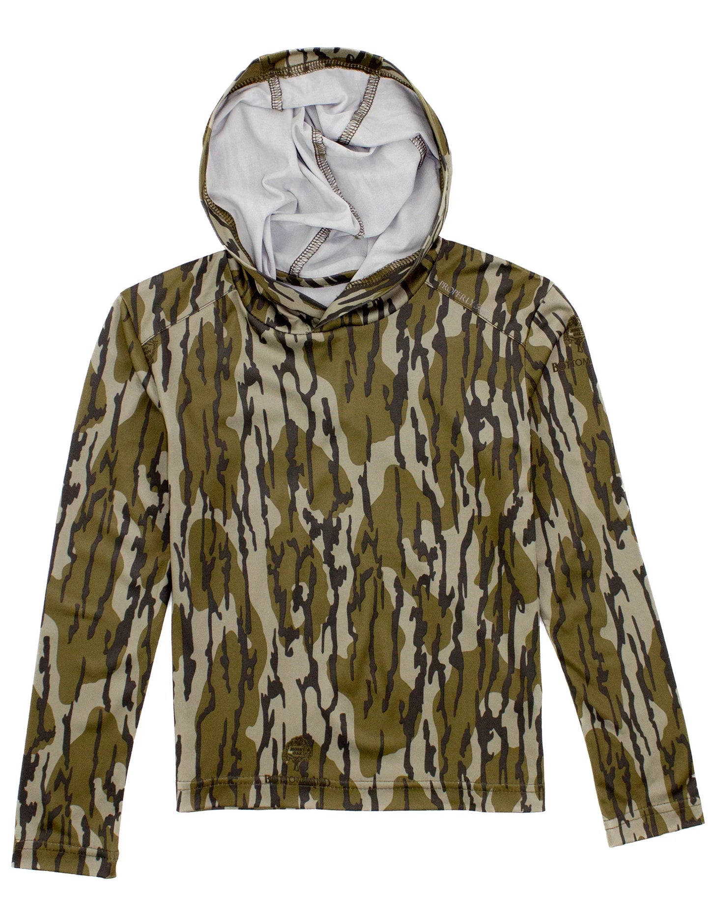 Properly Tied Ravine Hoodie Mossy Oak Boys