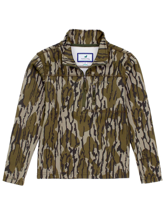 Properly Tied Boys Arctic Pullover Mossy Oak Original Bottomland