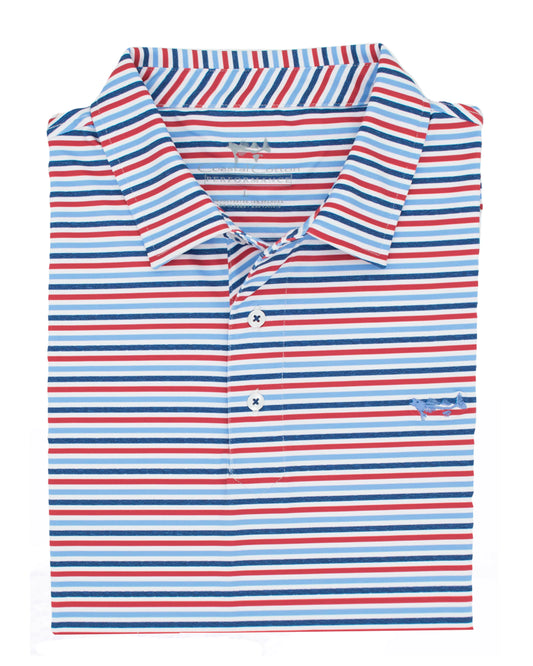 Coastal Cotton Patriot Youth Polo