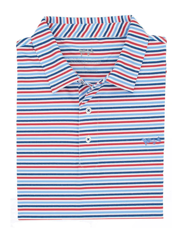 Coastal Cotton Patriot Polo