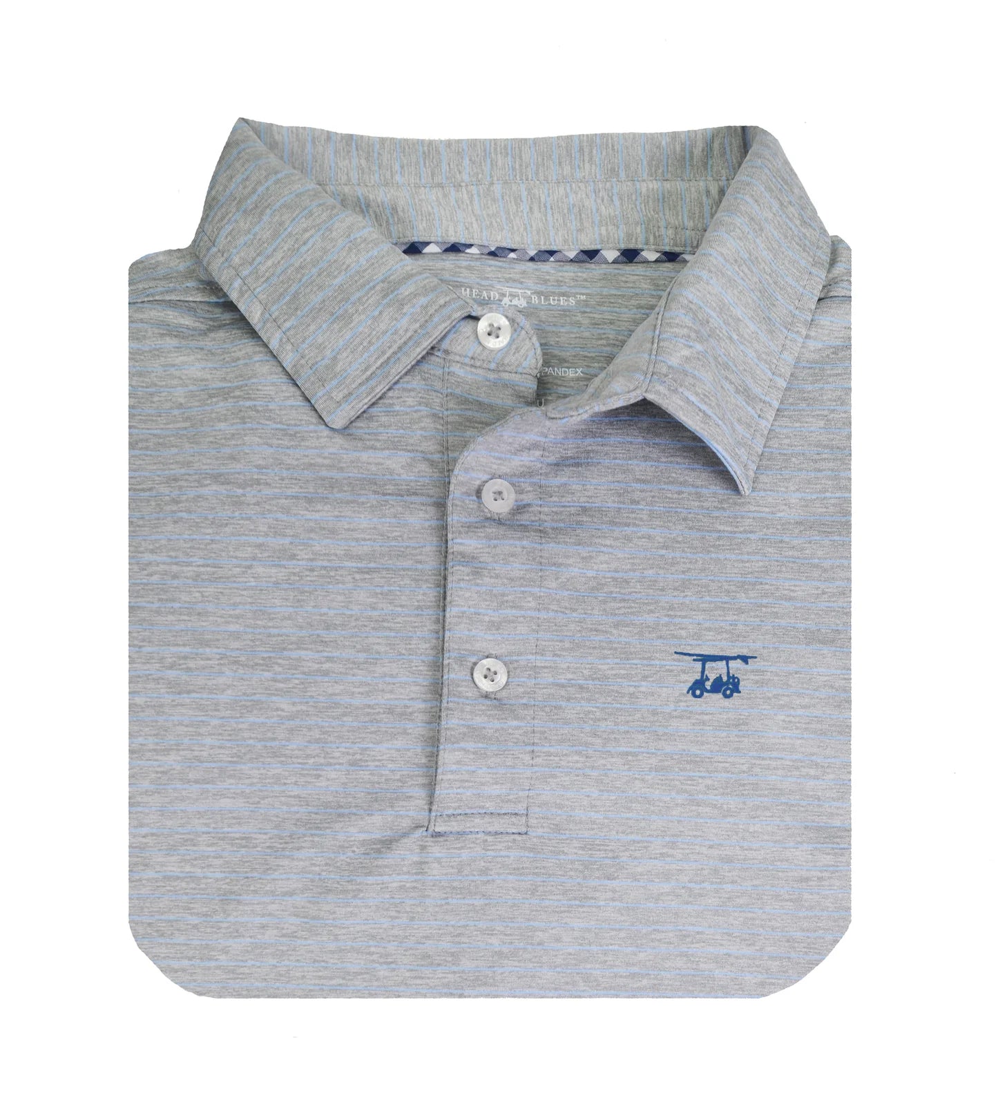 Bald Head Blues Heather Pearl Polo