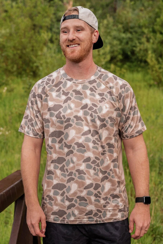 Burlebo Performance Pintail Camo Tee SS