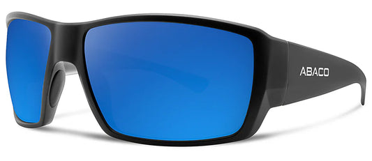 Abaco Sport Crew Matte Black/Deep Blue Sunglasses