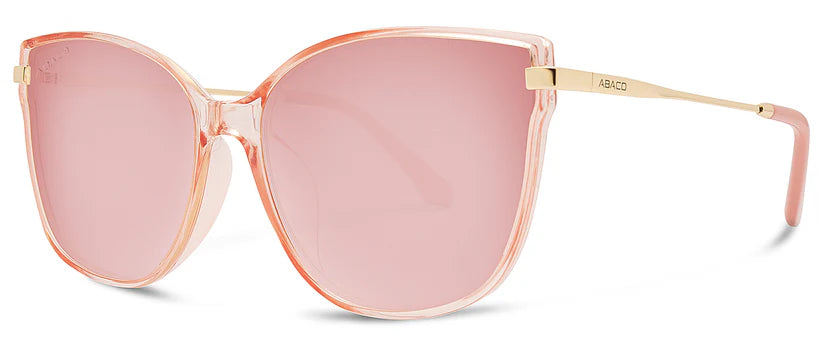 Abaco Ella Pink/Gold/Rose Gold Sunglasses