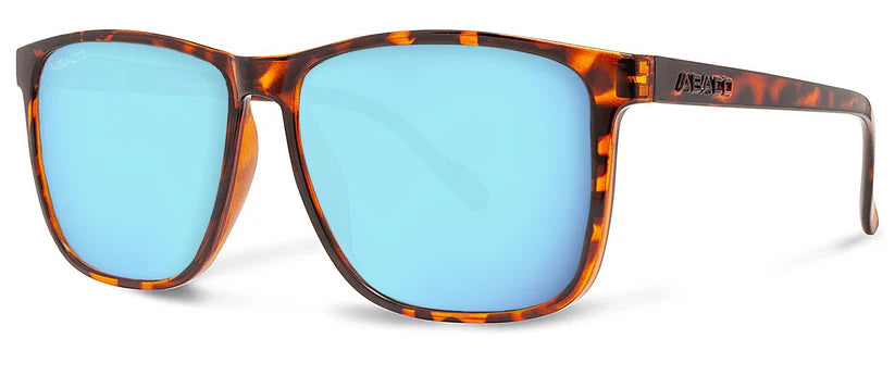 Abaco Jesse Tortoise/Caribbean Blue Sunglasses