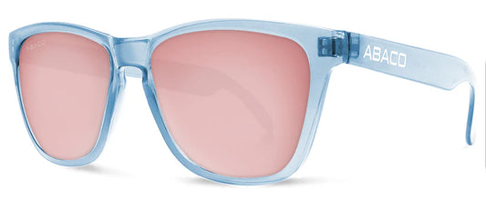 Abaco Kai Translucent Blue/Rose Gold Sunglasses