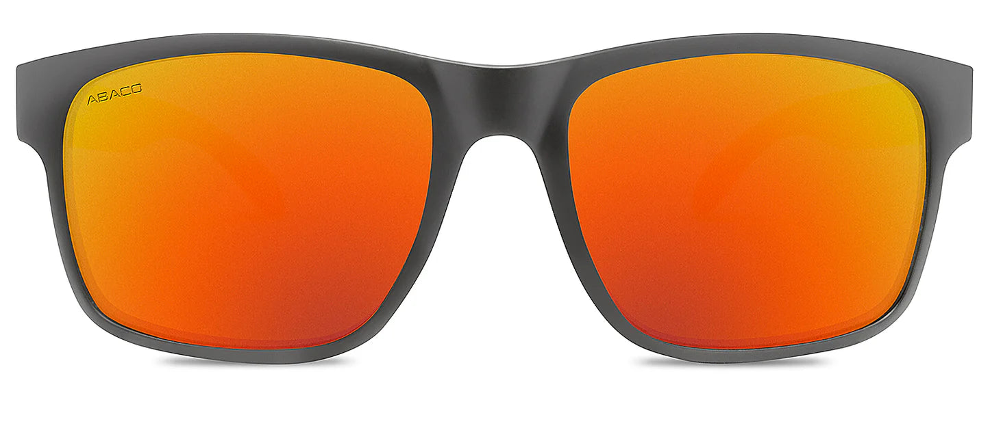 Abaco Sunglasses Seaport Junior Matte Black/Fire